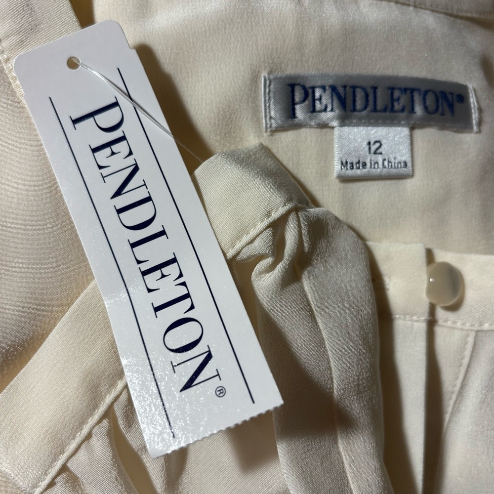 Pendleton City Limits Silk Button Down Long Sleev… - image 7